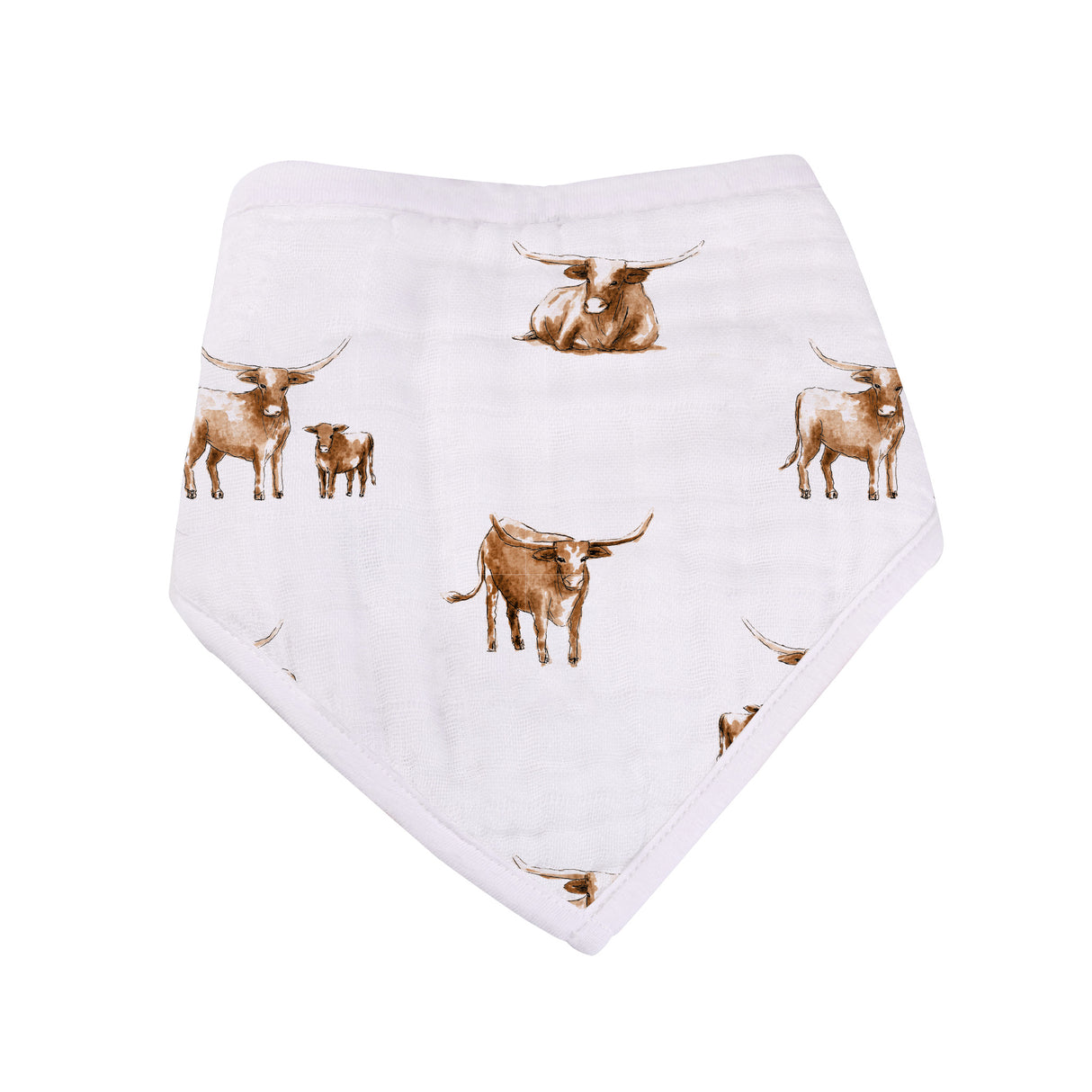 On The Range Bamboo Bandanna Bibs - 3PK