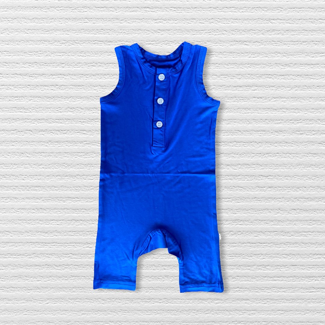 Blue Clear Sky Tank Romper