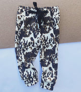 Cow Print Joggers