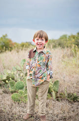 Desert Camo Long Sleeve Shooting Shirt