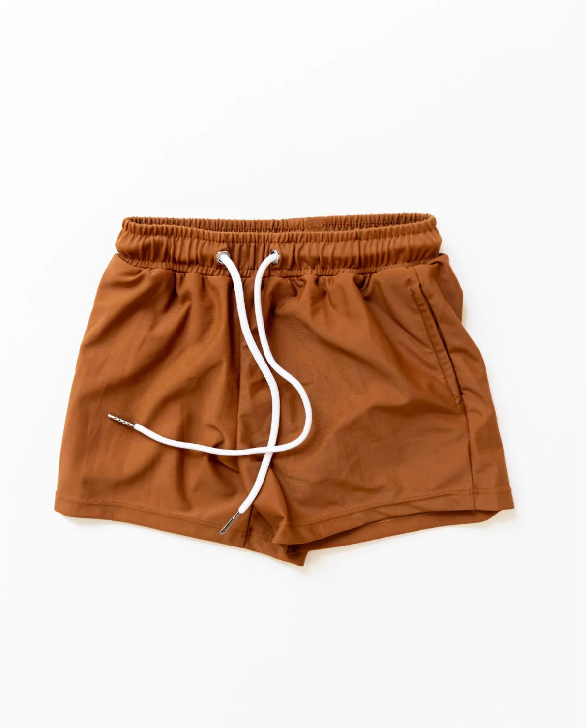 Burnt Orange Swim Trunks