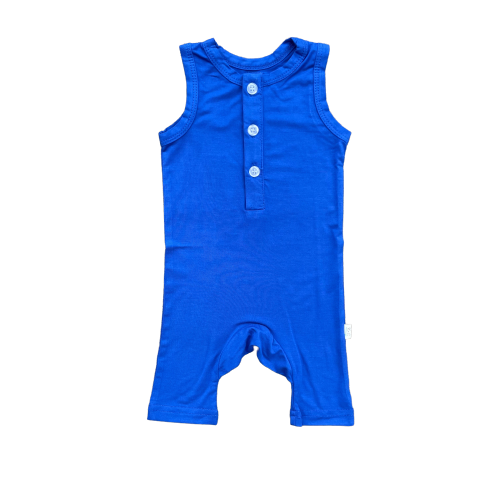 Blue Clear Sky Tank Romper