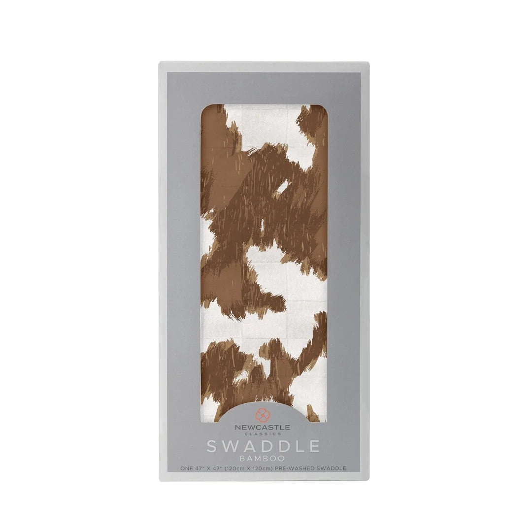 Cowhide Bamboo Swaddle