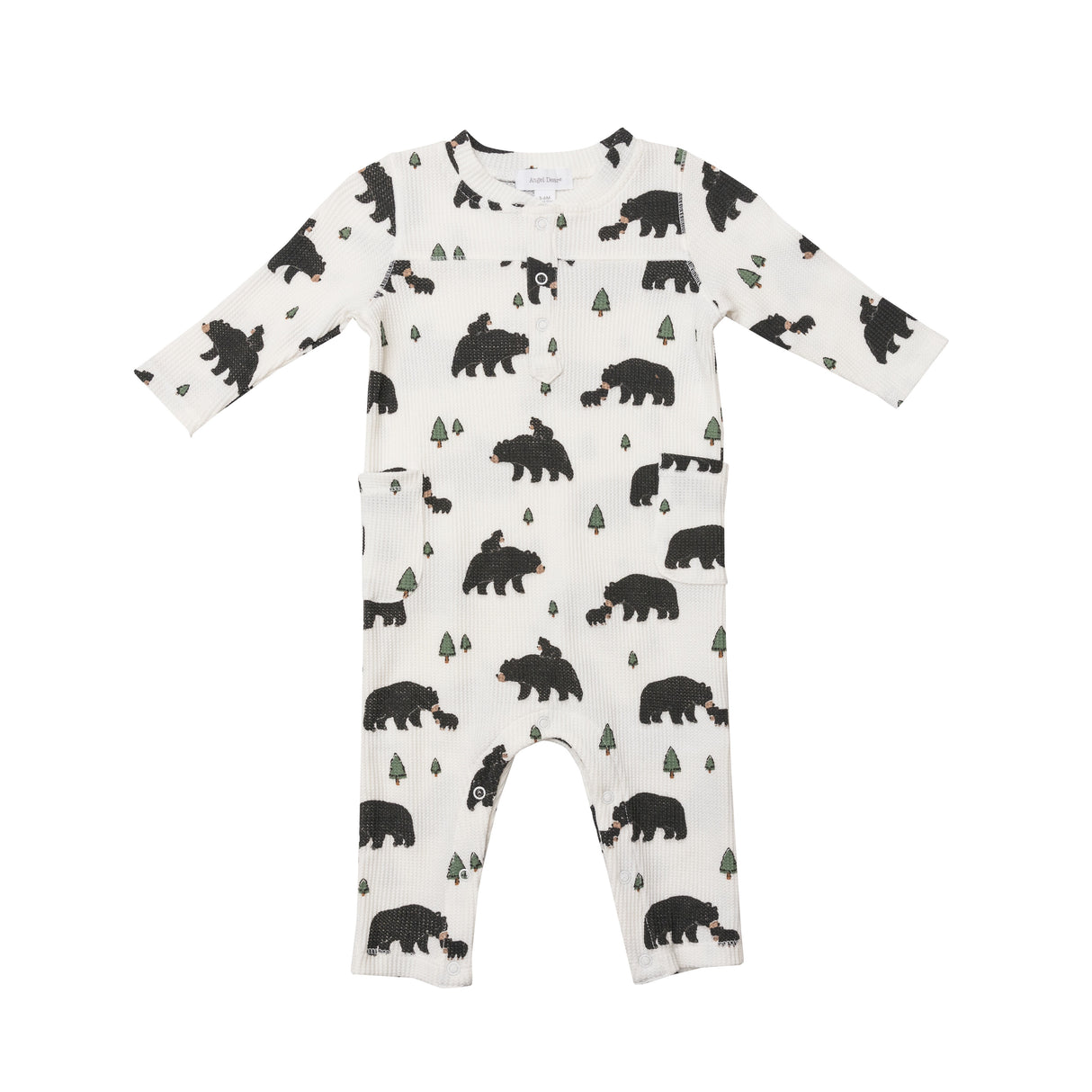 Black Bear Waffle Cone Romper