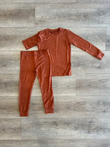 Pumpkin Bamboo 2-Piece Pajama Set