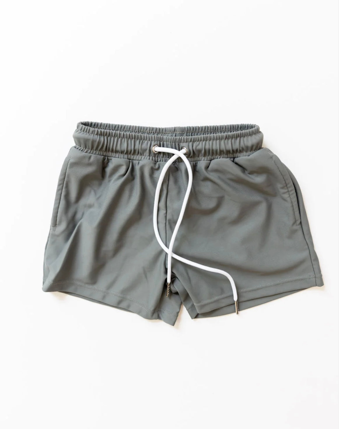 Grey Swim Trunks