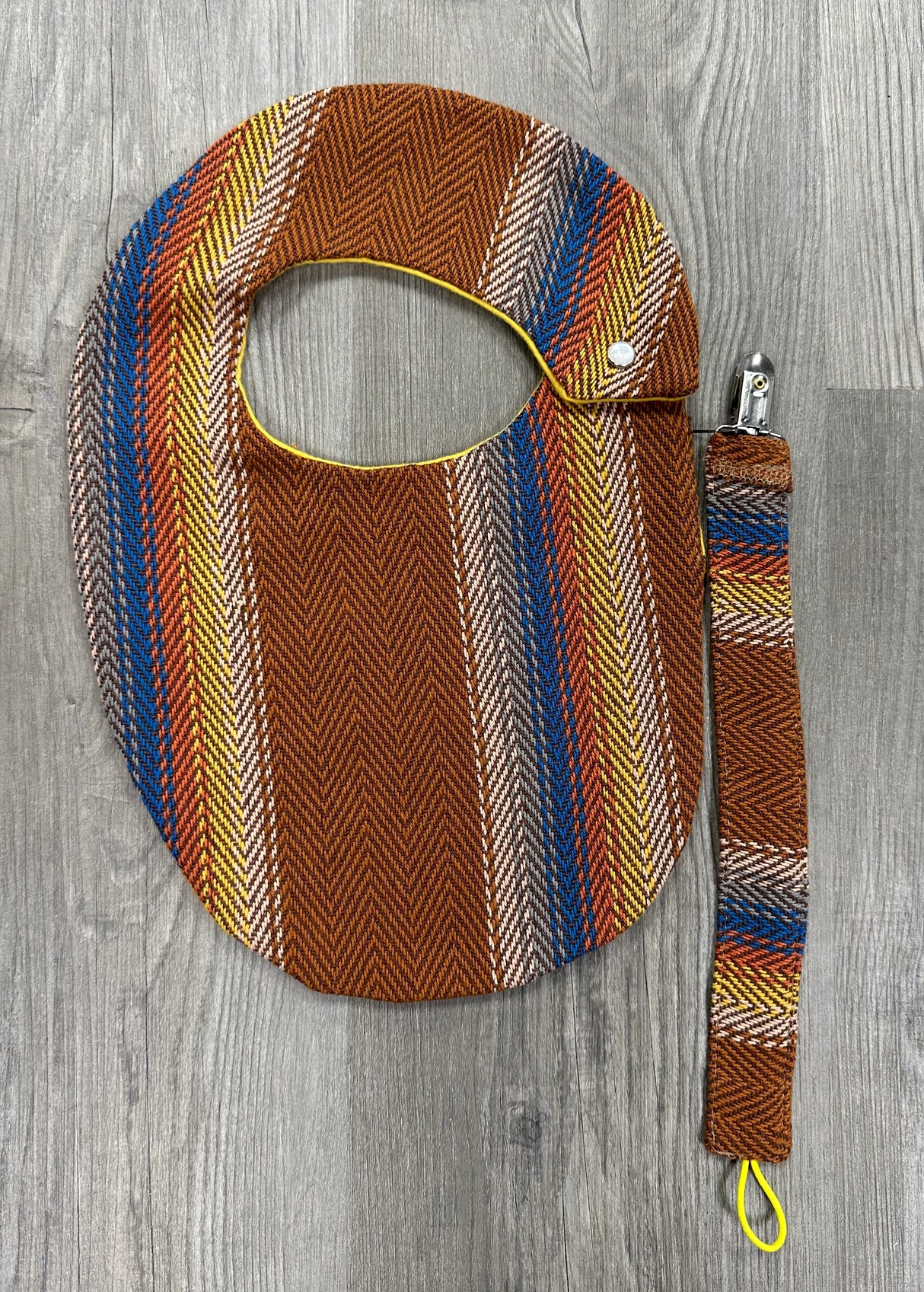 Midnight Serape Bib Set