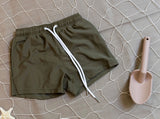 Army Green Swim Trunks