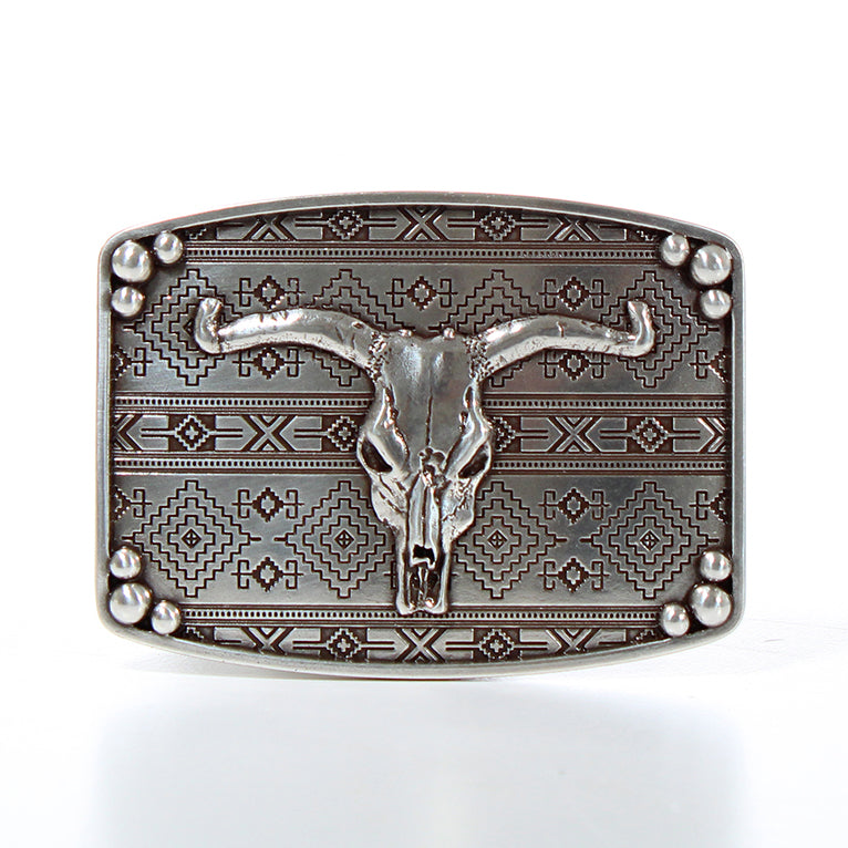Bull Skull Buckle