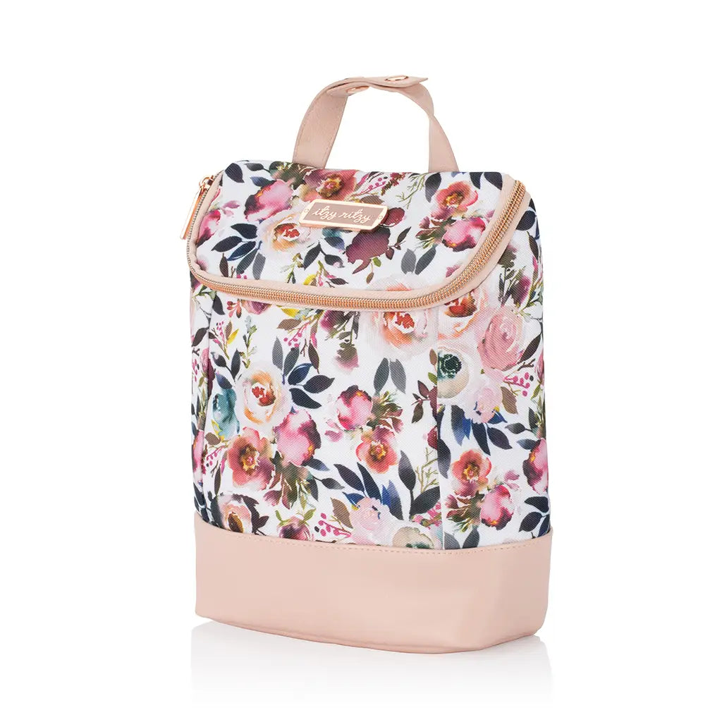 Blush Floral Chill Like A Boss Bottle Bag