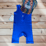 Blue Clear Sky Tank Romper