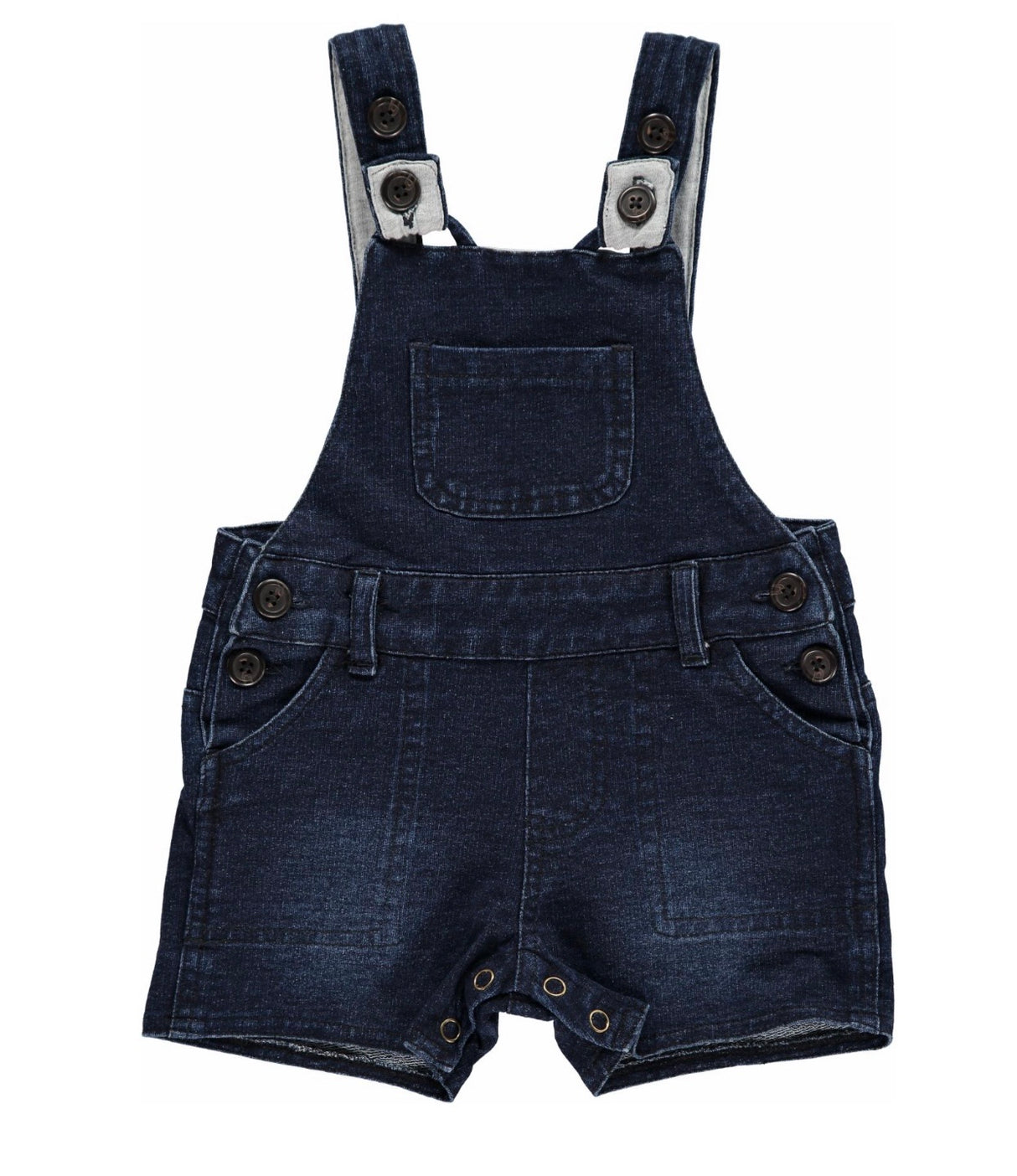 Denim Shortie Overalls