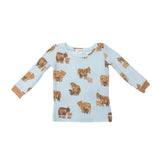 Highland Cattle Pajamas 2-Piece Set