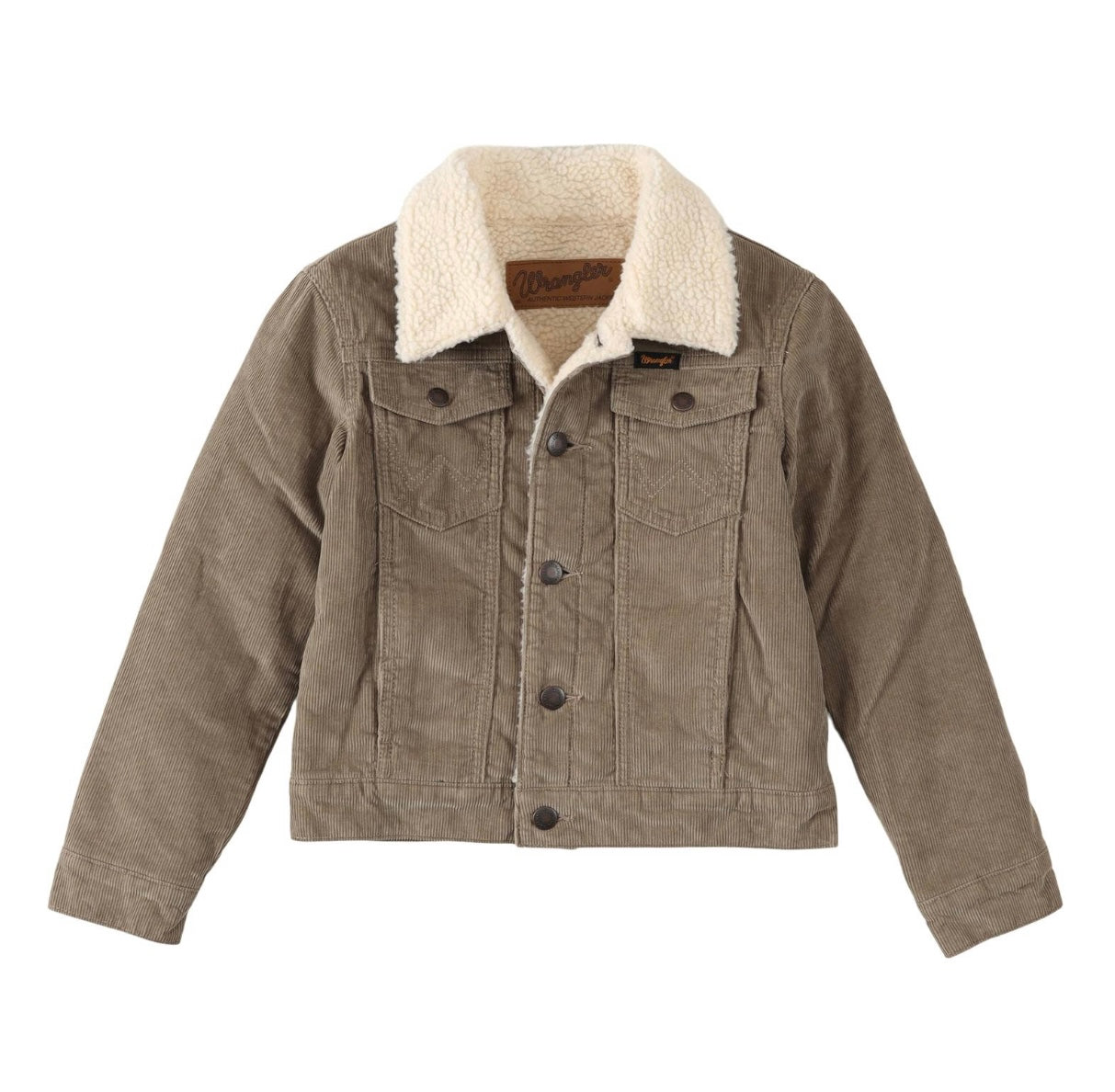 Corduroy Sherpa Lined Jacket