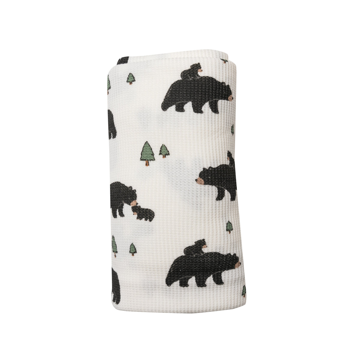 Black Bear Waffle Cone Swaddle