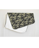 Camo Plush Swaddle Blanket