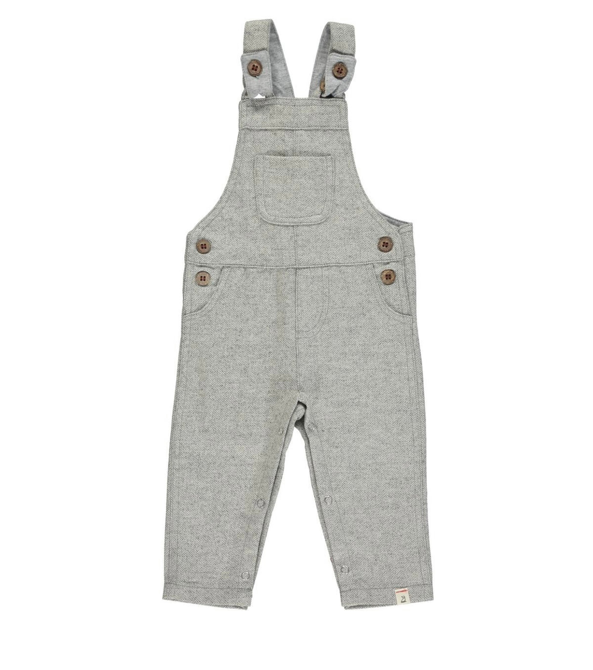 Textured Overalls