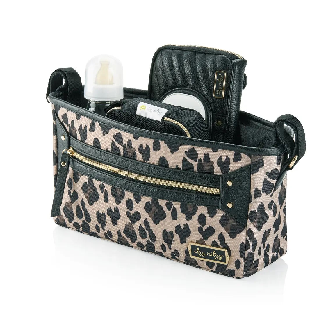 Leopard Travel Stroller Caddy