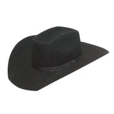 Black Felt Cowboy Hat