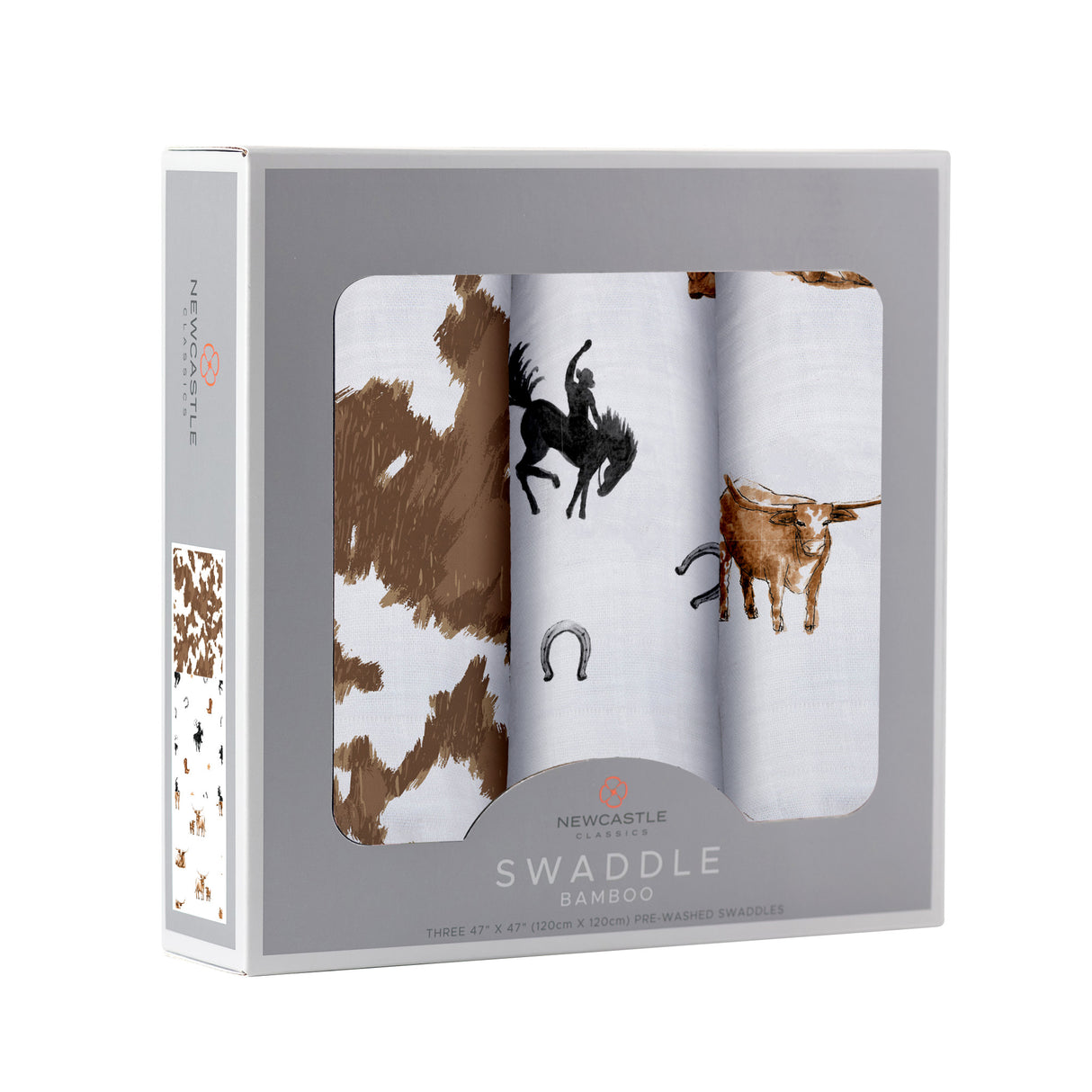 On The Range Swaddles - 3PK