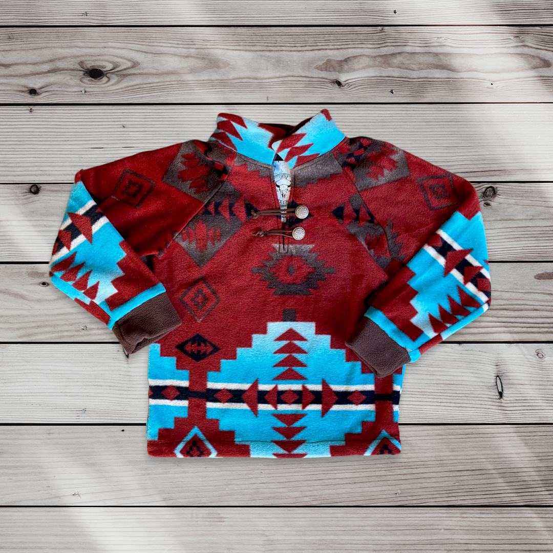 Red Canyon Aztec Pullover